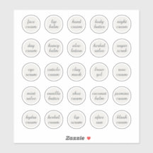 1,14" witte cosmetische pot met schroefdop crème b