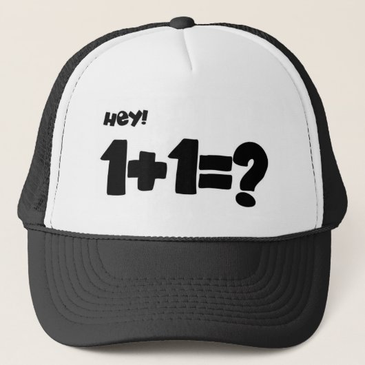1 + 1 TRUCKER PET (Voorkant)