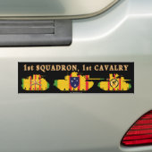 1/1e Cavalerie VSR pantservoertuigen Bumpersticker (Op auto)