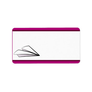 1,25 inch x 2,75 inch mailingadres Papiervlak Paar Etiket