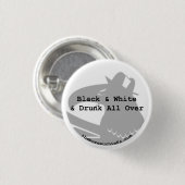 1,25-inch zwarte en witte Button (Voorkant /achterkant)