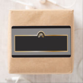 1.25"x2.75" Adres Gatsby Thema Etiket (Insitu)