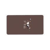 1.25 "x2.75" Hershey's miniatuur bruiloftsvogel Etiket (Voorkant)