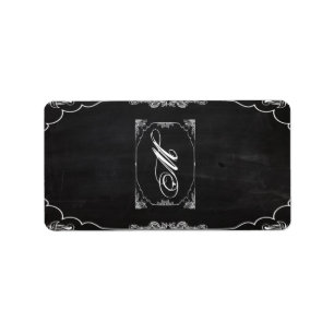 1.25 "x2.75" Hershey's Miniatuur Modern Chalkboard Etiket