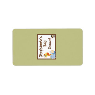 1.25 "x2.75" Hershey's Miniatuur Oerwoud Spelen Etiket