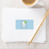 1.25 "x2.75" Hershey's miniatuur schildpad rif oce Etiket (Insitu)