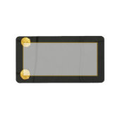 1.25 "x2.75" Mailing Adres LEGERJURK GROENEN UNIF Etiket (Voorkant)