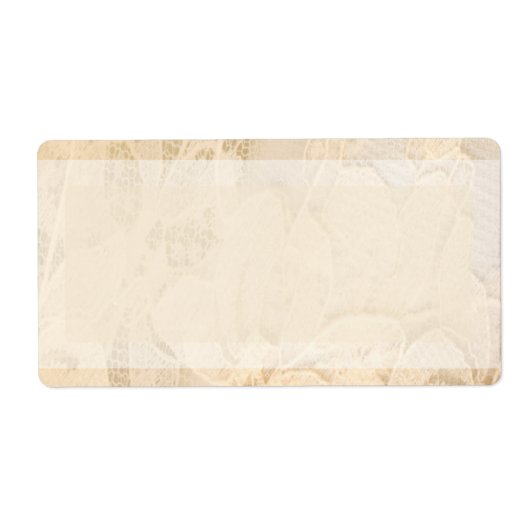 1,25 "x2,75" Mailing Adres Parel & Kant Etiket (Voorkant)