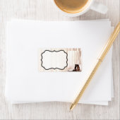 1,25 "x2,75" zakelijke mailingadres Label Boots Co (Insitu)