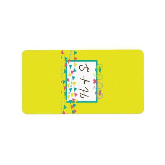 1,25 x 2,75 inch Hershey's Miniatuur Lovers Bike B Etiket (Voorkant)