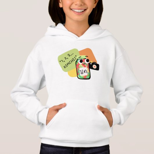1,2,3... Kimchi Hoodie (Voorkant)