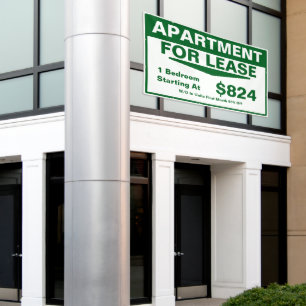1 2 3 slaapkamerappartementen ter huur op maat mak spandoek