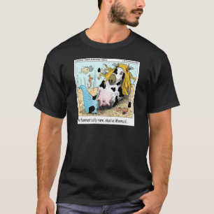 1/2 Koe 1/2 Zeemeermin Moomaid Grappig T-shirt