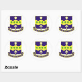 1/315e INFANTERIEREGIMENT Ronde Sticker (Vel)