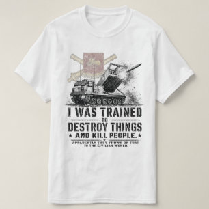 1-33 Veldartillerie MLRS T-shirt