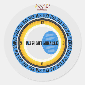 1/3 nacht wonder Sticker