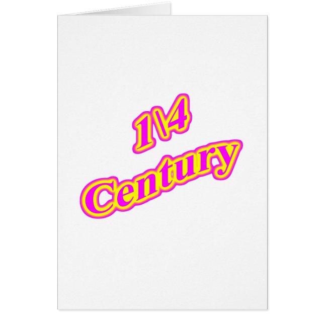 1\4 Century Magenta (Voorkant)