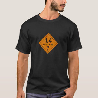 1,4 G Explosief Pyrotisch Shirt