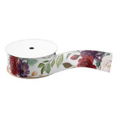1,5" Grosgrain lint wit rozen goud geometrisch (Spoel)