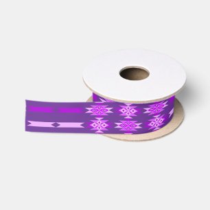 1.5 Inch Desert Diamonds op Paarse Lint