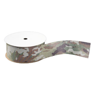 1,5-inch Grosgrain Ribbon Army OCP Camo Uniform Ca Lint