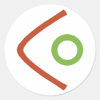 1,5-INCH LTD-Sticker Ronde Sticker