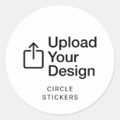 1,5" of 3" ronde sticker (Voorkant)