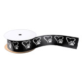 1.5 PawPrint en hartband Lint (Spoel)