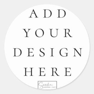 1,5 "x1,5" kleine ronde label Stickers