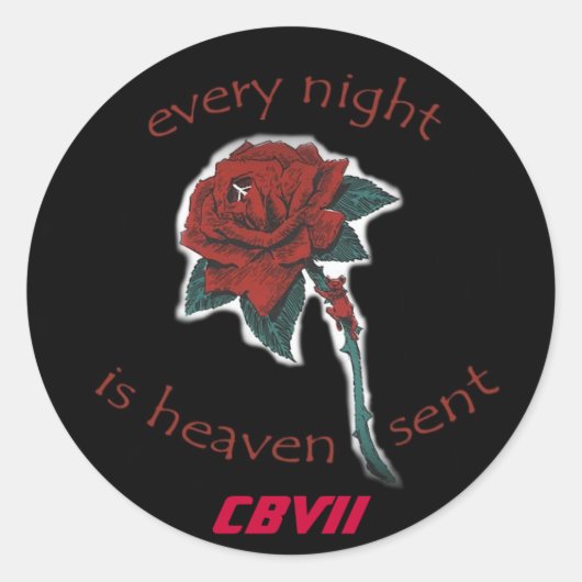 1.5in Shelby roos (20 van em) - Cus... - Gepersona Ronde Sticker (Voorkant)