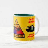 1/69th Tasse noire de réservoir de panthères (Devant droit)