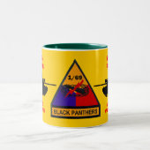 1/69th Tasse noire de réservoir de panthères (Centre)