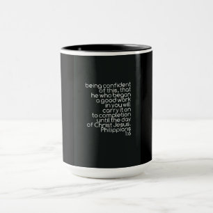 1:6 combiné de Philippiens de la tasse 15oz
