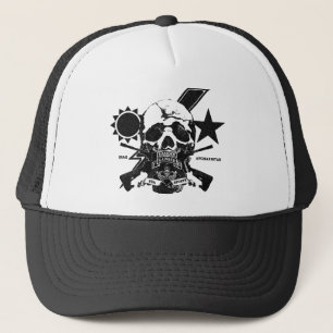 1/75 Ontwerp met Ranger Skull op tabblad & Irak/Af Trucker Pet