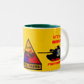 1/77th Tasse en acier de tigres de panthères (Devant droit)