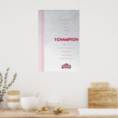 1 affiche de champion (Cuisine)
