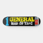 1 ALGEMEEN INNA DE YARD Skateboard, 7¾" Deck Skateboard (Horizontaal)