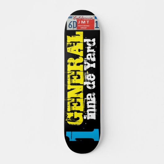 1 ALGEMEEN INNA DE YARD Skateboard, 7¾" Deck Skateboard (Voorkant)