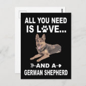 1 Alles wat je nodig hebt is liefde en een Duitse Briefkaart (Voorkant / Achterkant)