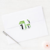1 april Kalender Stickers (Envelop)