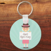1 april sleutelhanger (Voorkant)