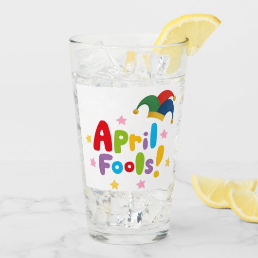 1 aprilgrap glas (Achterkant ijs)