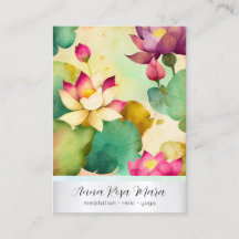 *~*  1 Art Lotus   FOTO Natuur Bloemen QR AP67