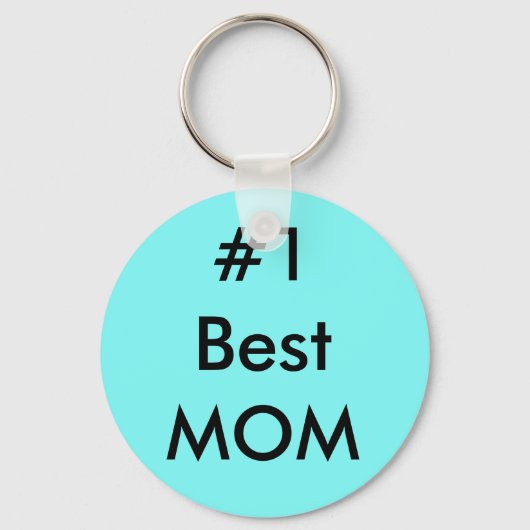 #1 Beste MOm Sleutelhanger (Voorkant)