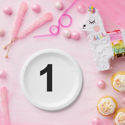 1 Bord papier (Feest)