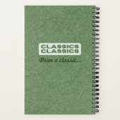 #1 Car Guy Carnet de voiture classique (Verso)
