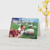 1. Carte du jour de l'Irlande de St Patrick (Fleur jaune)