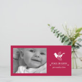 1 carte photo horizontal (Debout devant)