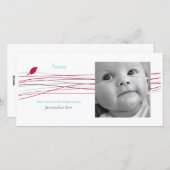 1 carte photo horizontal (Devant / Derrière)