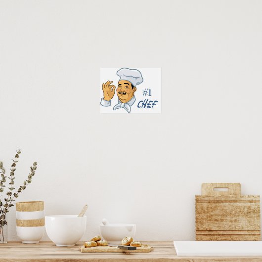 #1 Chef Poster (Keuken)